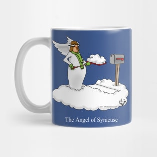 Funny Spectickles Christmas Angel Cartoon Mug